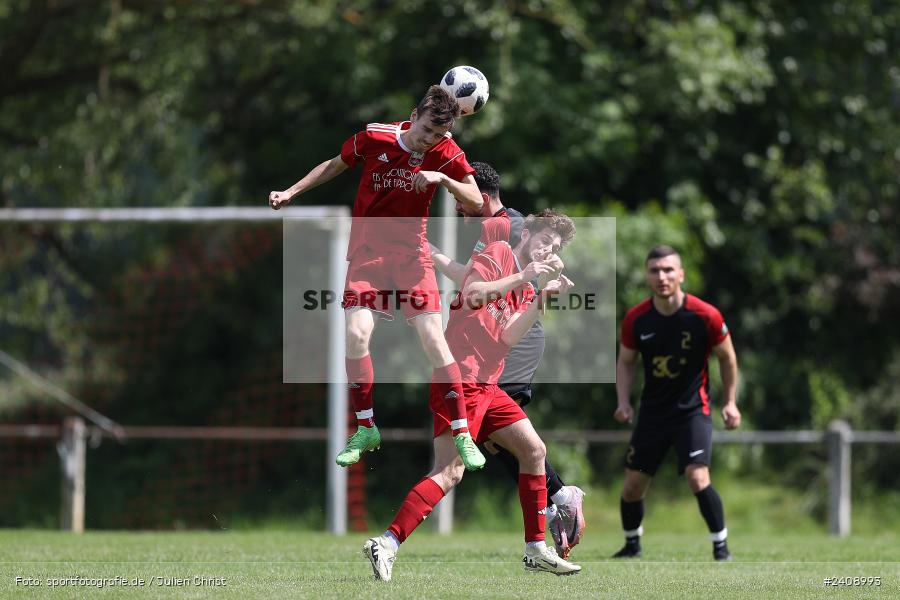 Sportgelände, Wertheim-Eichel, 12.05.2024, sport, action, bfv, Fussball, Mai 2024, 23. Spieltag, Kreisklasse A TBB, Türkgücü Wertheim, FC Wertheim-Eichel - Bild-ID: 2408993