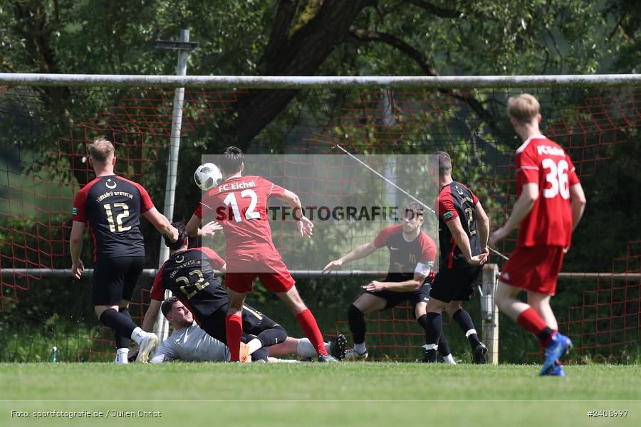 Sportgelände, Wertheim-Eichel, 12.05.2024, sport, action, bfv, Fussball, Mai 2024, 23. Spieltag, Kreisklasse A TBB, Türkgücü Wertheim, FC Wertheim-Eichel - Bild-ID: 2408997