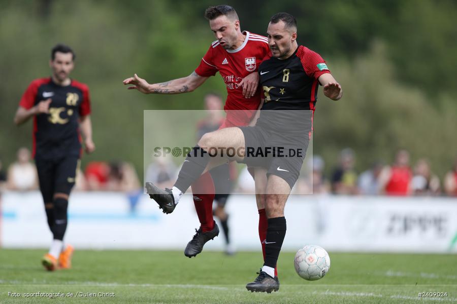 Sportgelände, Wertheim-Eichel, 12.05.2024, sport, action, bfv, Fussball, Mai 2024, 23. Spieltag, Kreisklasse A TBB, Türkgücü Wertheim, FC Wertheim-Eichel - Bild-ID: 2409024