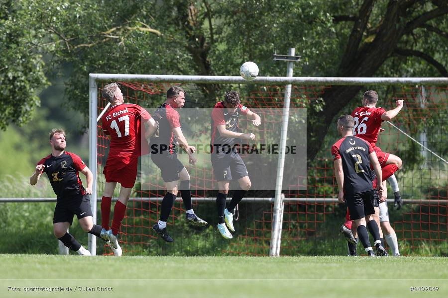 Sportgelände, Wertheim-Eichel, 12.05.2024, sport, action, bfv, Fussball, Mai 2024, 23. Spieltag, Kreisklasse A TBB, Türkgücü Wertheim, FC Wertheim-Eichel - Bild-ID: 2409049