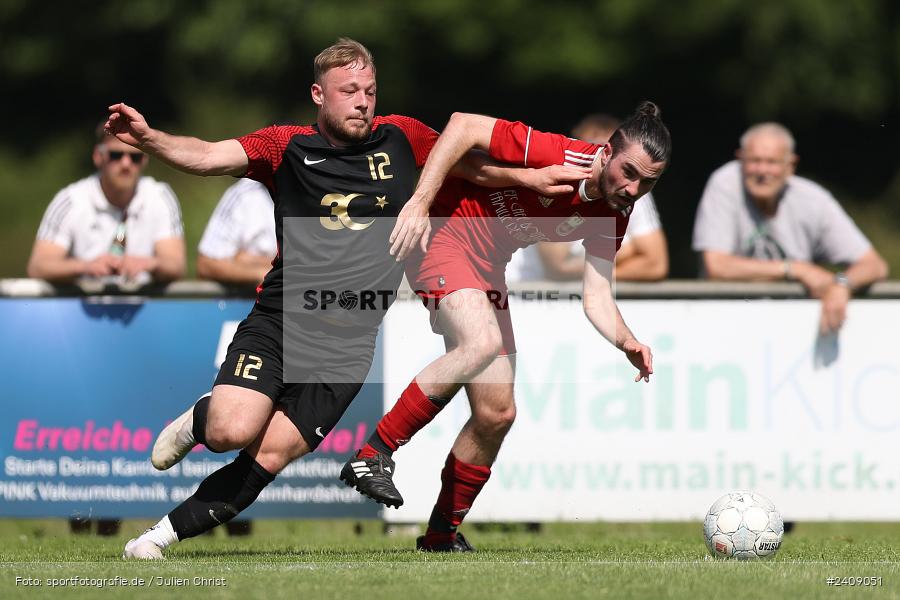 Sportgelände, Wertheim-Eichel, 12.05.2024, sport, action, bfv, Fussball, Mai 2024, 23. Spieltag, Kreisklasse A TBB, Türkgücü Wertheim, FC Wertheim-Eichel - Bild-ID: 2409051