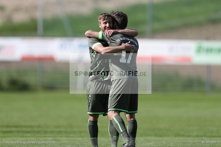 Sportgelände, Esselbach, 12.05.2024, sport, action, BFV, Fussball, Mai 2024, 27. Spieltag, Kreisliga Würzburg Gr. 2, TSV, FSV, TSV Neuhütten-Wiesthal, FSV Esselbach-Steinmark - Bild-ID: 2409065