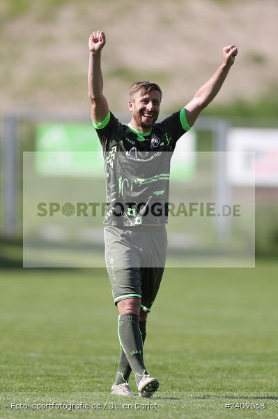 Sportgelände, Esselbach, 12.05.2024, sport, action, BFV, Fussball, Mai 2024, 27. Spieltag, Kreisliga Würzburg Gr. 2, TSV, FSV, TSV Neuhütten-Wiesthal, FSV Esselbach-Steinmark - Bild-ID: 2409068