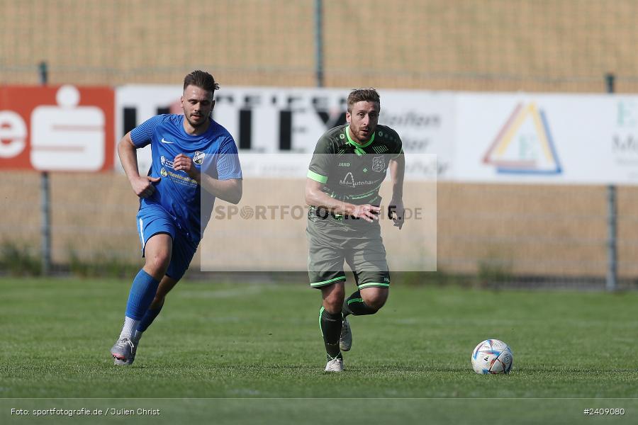 Sportgelände, Esselbach, 12.05.2024, sport, action, BFV, Fussball, Mai 2024, 27. Spieltag, Kreisliga Würzburg Gr. 2, TSV, FSV, TSV Neuhütten-Wiesthal, FSV Esselbach-Steinmark - Bild-ID: 2409080