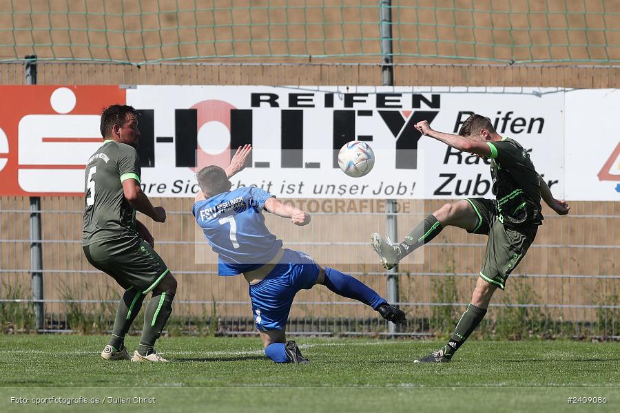 Sportgelände, Esselbach, 12.05.2024, sport, action, BFV, Fussball, Mai 2024, 27. Spieltag, Kreisliga Würzburg Gr. 2, TSV, FSV, TSV Neuhütten-Wiesthal, FSV Esselbach-Steinmark - Bild-ID: 2409086 Sportgelände, Esselbach, 12.05.2024, sport, action, BFV, Fussball, Mai 2024, 27. Spieltag, Kreisliga Würzburg Gr. 2, TSV, FSV, TSV Neuhütten-Wiesthal, FSV Esselbach-Steinmark - Bild-ID: 2409086