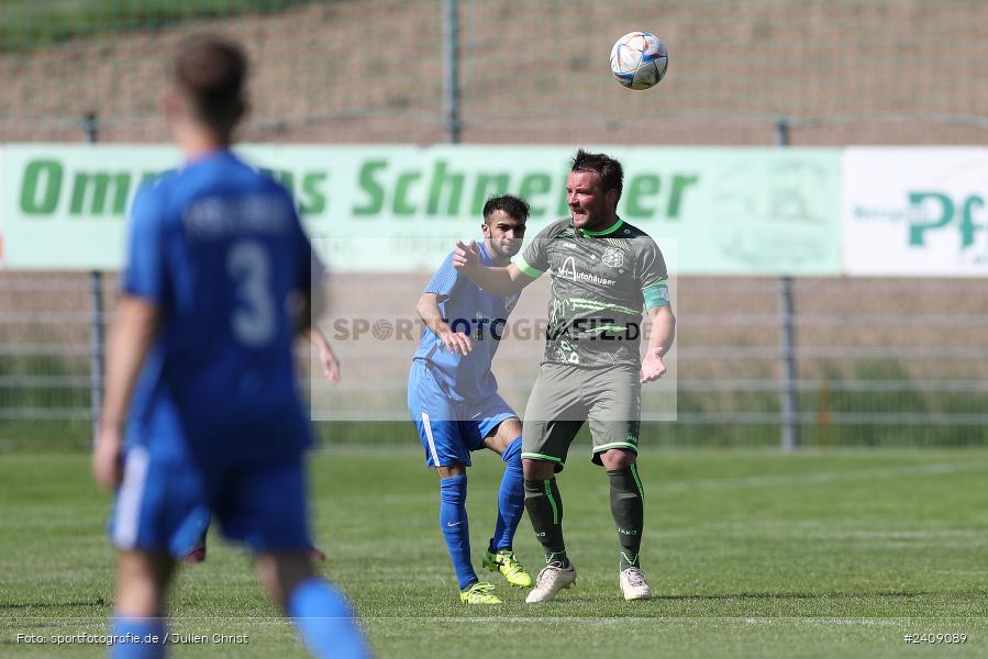 Sportgelände, Esselbach, 12.05.2024, sport, action, BFV, Fussball, Mai 2024, 27. Spieltag, Kreisliga Würzburg Gr. 2, TSV, FSV, TSV Neuhütten-Wiesthal, FSV Esselbach-Steinmark - Bild-ID: 2409089 Sportgelände, Esselbach, 12.05.2024, sport, action, BFV, Fussball, Mai 2024, 27. Spieltag, Kreisliga Würzburg Gr. 2, TSV, FSV, TSV Neuhütten-Wiesthal, FSV Esselbach-Steinmark - Bild-ID: 2409089