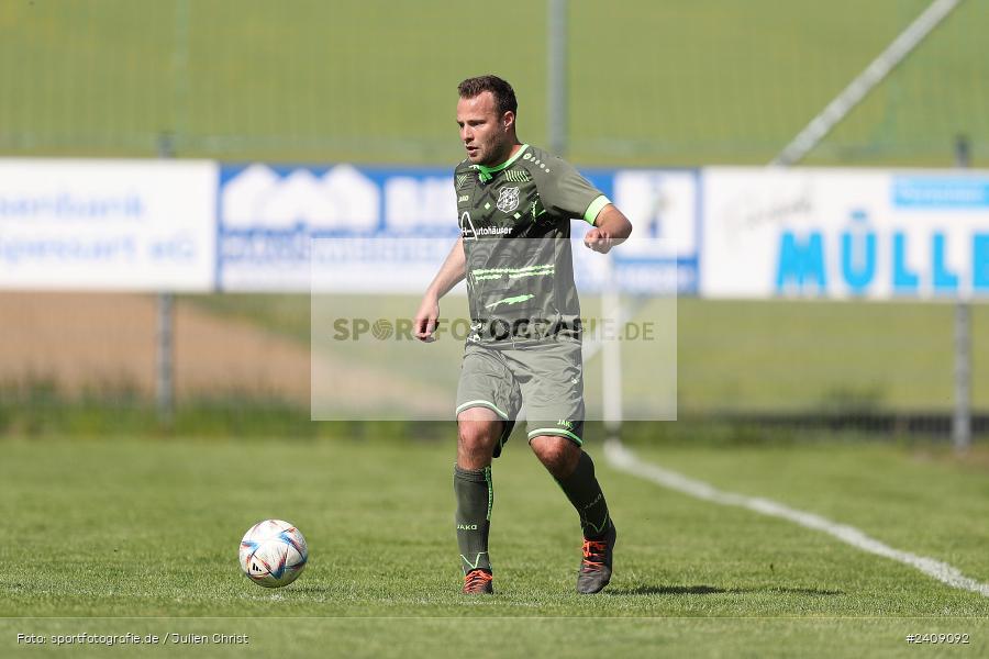 Sportgelände, Esselbach, 12.05.2024, sport, action, BFV, Fussball, Mai 2024, 27. Spieltag, Kreisliga Würzburg Gr. 2, TSV, FSV, TSV Neuhütten-Wiesthal, FSV Esselbach-Steinmark - Bild-ID: 2409092 Sportgelände, Esselbach, 12.05.2024, sport, action, BFV, Fussball, Mai 2024, 27. Spieltag, Kreisliga Würzburg Gr. 2, TSV, FSV, TSV Neuhütten-Wiesthal, FSV Esselbach-Steinmark - Bild-ID: 2409092