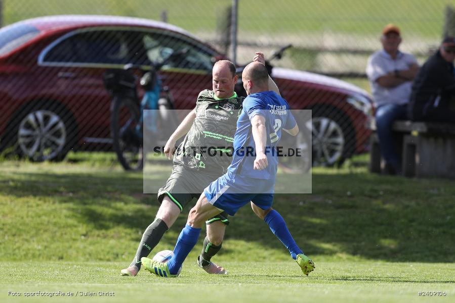 Sportgelände, Esselbach, 12.05.2024, sport, action, BFV, Fussball, Mai 2024, 27. Spieltag, Kreisliga Würzburg Gr. 2, TSV, FSV, TSV Neuhütten-Wiesthal, FSV Esselbach-Steinmark - Bild-ID: 2409106