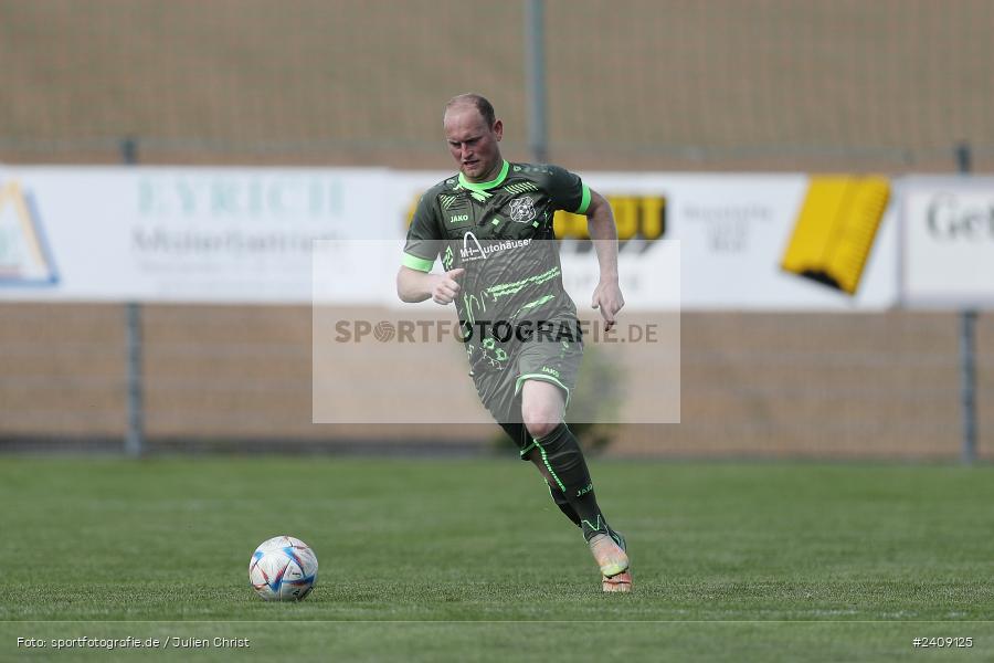Sportgelände, Esselbach, 12.05.2024, sport, action, BFV, Fussball, Mai 2024, 27. Spieltag, Kreisliga Würzburg Gr. 2, TSV, FSV, TSV Neuhütten-Wiesthal, FSV Esselbach-Steinmark - Bild-ID: 2409125