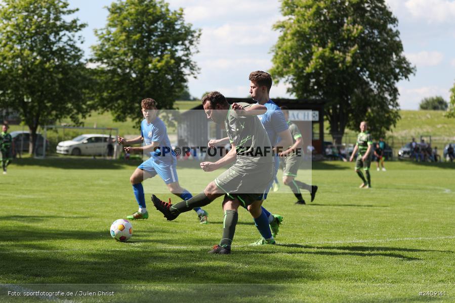 Sportgelände, Esselbach, 12.05.2024, sport, action, BFV, Fussball, Mai 2024, 27. Spieltag, Kreisliga Würzburg Gr. 2, TSV, FSV, TSV Neuhütten-Wiesthal, FSV Esselbach-Steinmark - Bild-ID: 2409141