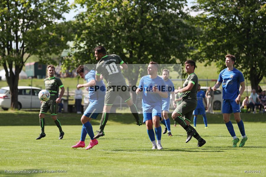 Sportgelände, Esselbach, 12.05.2024, sport, action, BFV, Fussball, Mai 2024, 27. Spieltag, Kreisliga Würzburg Gr. 2, TSV, FSV, TSV Neuhütten-Wiesthal, FSV Esselbach-Steinmark - Bild-ID: 2409142