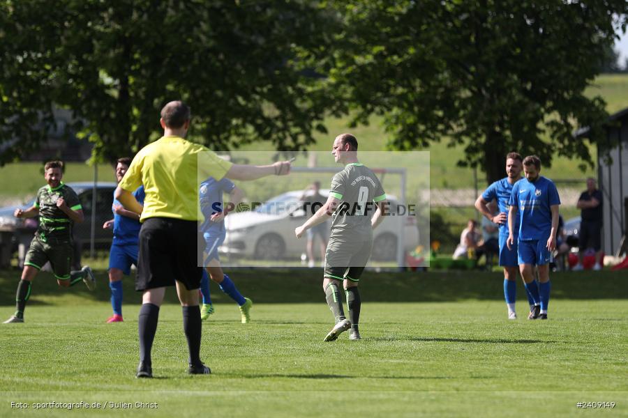 Sportgelände, Esselbach, 12.05.2024, sport, action, BFV, Fussball, Mai 2024, 27. Spieltag, Kreisliga Würzburg Gr. 2, TSV, FSV, TSV Neuhütten-Wiesthal, FSV Esselbach-Steinmark - Bild-ID: 2409149