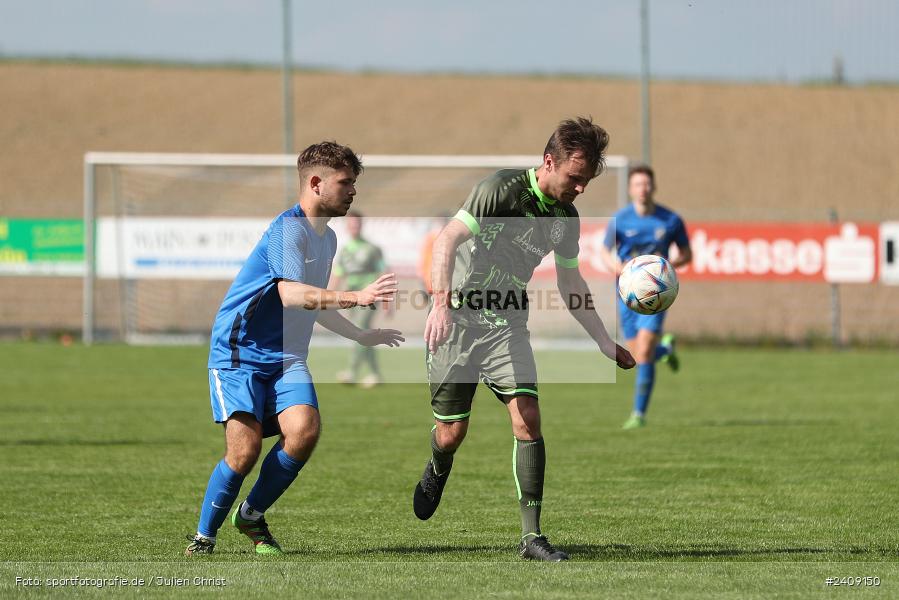 Sportgelände, Esselbach, 12.05.2024, sport, action, BFV, Fussball, Mai 2024, 27. Spieltag, Kreisliga Würzburg Gr. 2, TSV, FSV, TSV Neuhütten-Wiesthal, FSV Esselbach-Steinmark - Bild-ID: 2409150