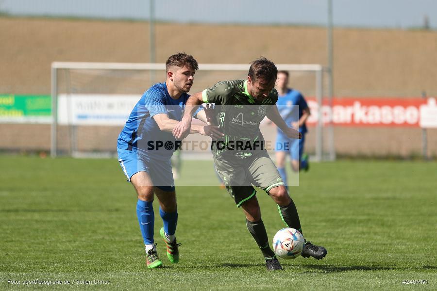 Sportgelände, Esselbach, 12.05.2024, sport, action, BFV, Fussball, Mai 2024, 27. Spieltag, Kreisliga Würzburg Gr. 2, TSV, FSV, TSV Neuhütten-Wiesthal, FSV Esselbach-Steinmark - Bild-ID: 2409151