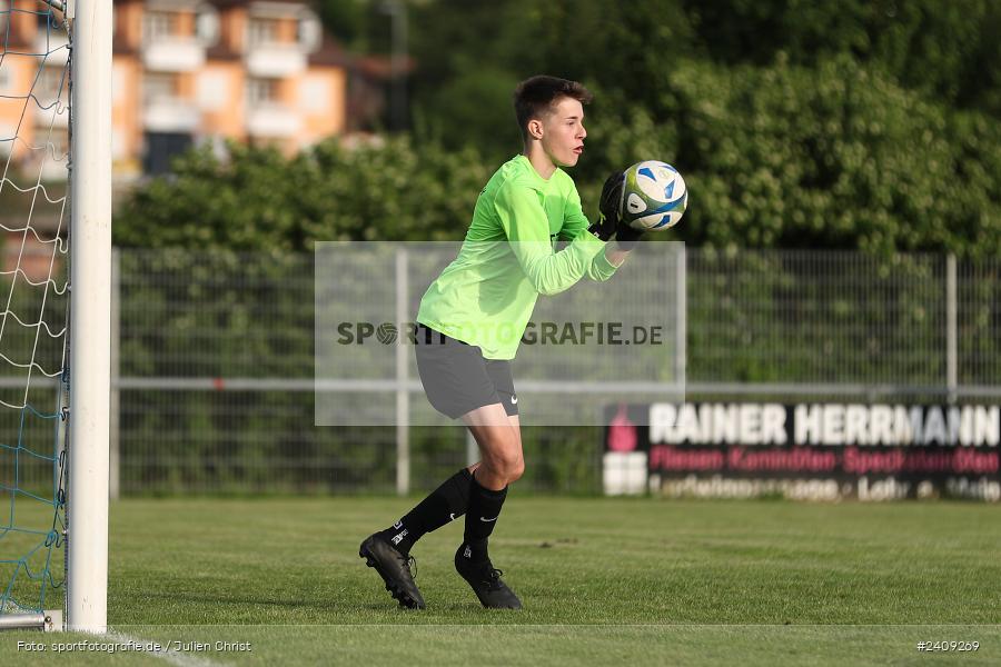 Sportgelände, Lohr am Main, 16.05.2024, sport, action, BFV, Fussball, Mai 2024, B-Junioren, Finale, U17 Landräte Pokal Main-Spessart, TUS, JFG, SG TuS Frammersbach, JFG Spessarttor - Bild-ID: 2409269 Sportgelände, Lohr am Main, 16.05.2024, sport, action, BFV, Fussball, Mai 2024, B-Junioren, Finale, U17 Landräte Pokal Main-Spessart, TUS, JFG, SG TuS Frammersbach, JFG Spessarttor - Bild-ID: 2409269