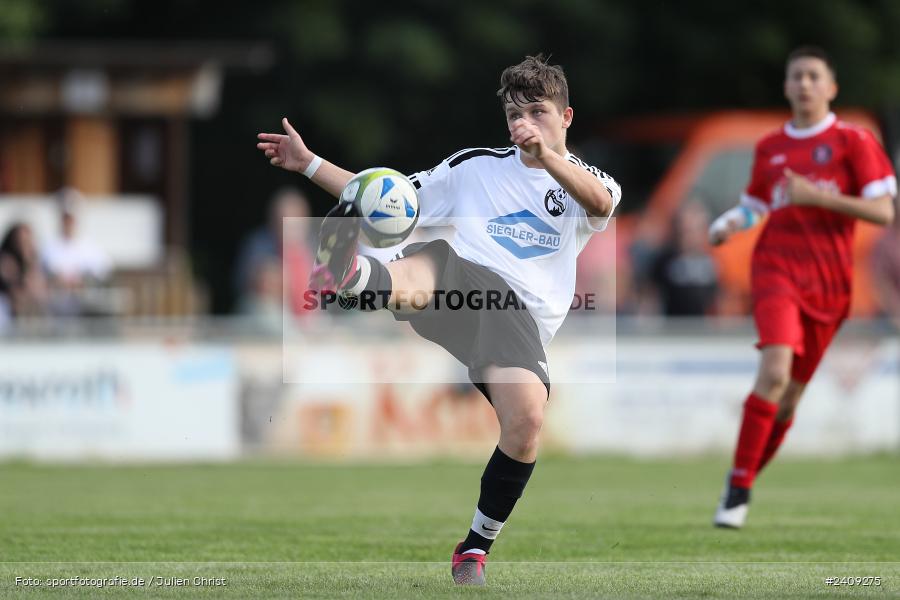 Sportgelände, Lohr am Main, 16.05.2024, sport, action, BFV, Fussball, Mai 2024, B-Junioren, Finale, U17 Landräte Pokal Main-Spessart, TUS, JFG, SG TuS Frammersbach, JFG Spessarttor - Bild-ID: 2409275 Sportgelände, Lohr am Main, 16.05.2024, sport, action, BFV, Fussball, Mai 2024, B-Junioren, Finale, U17 Landräte Pokal Main-Spessart, TUS, JFG, SG TuS Frammersbach, JFG Spessarttor - Bild-ID: 2409275