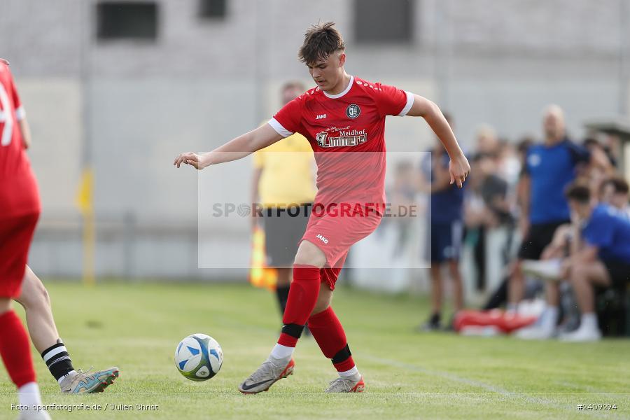 Sportgelände, Lohr am Main, 16.05.2024, sport, action, BFV, Fussball, Mai 2024, B-Junioren, Finale, U17 Landräte Pokal Main-Spessart, TUS, JFG, SG TuS Frammersbach, JFG Spessarttor - Bild-ID: 2409294