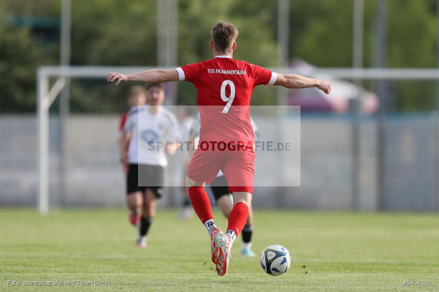 Sportgelände, Lohr am Main, 16.05.2024, sport, action, BFV, Fussball, Mai 2024, B-Junioren, Finale, U17 Landräte Pokal Main-Spessart, TUS, JFG, SG TuS Frammersbach, JFG Spessarttor - Bild-ID: 2409301 Sportgelände, Lohr am Main, 16.05.2024, sport, action, BFV, Fussball, Mai 2024, B-Junioren, Finale, U17 Landräte Pokal Main-Spessart, TUS, JFG, SG TuS Frammersbach, JFG Spessarttor - Bild-ID: 2409301