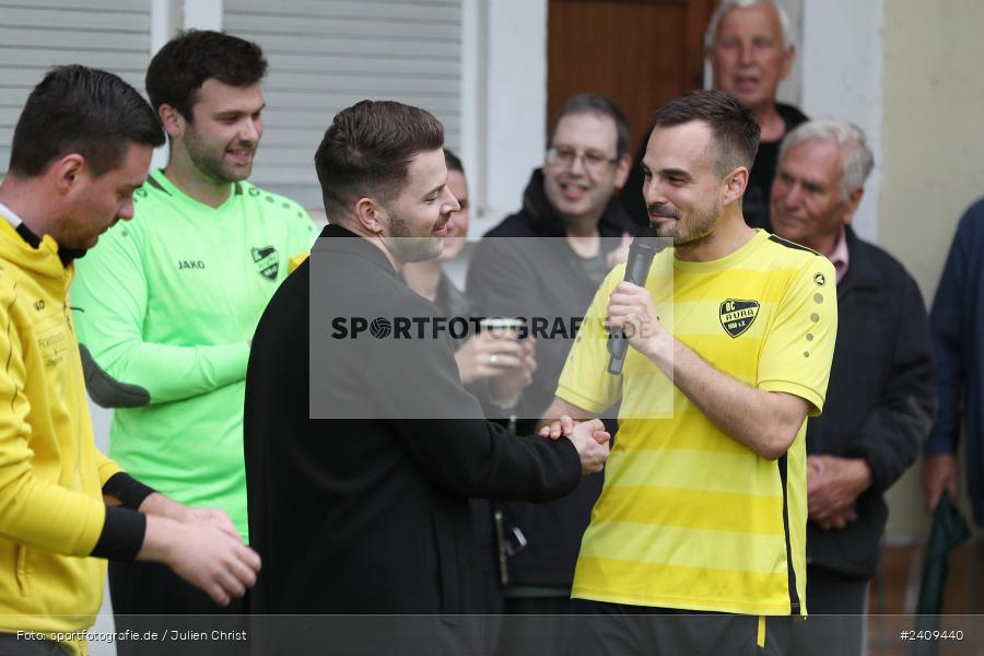 Sportgelände, Aura im Sinngrund, 17.05.2024, sport, action, BFV, Fussball, Mai 2024, Kreisklasse Würzburg Gr. 3, TUS, BCA, TuS Frammersbach II, BSC Aura - Bild-ID: 2409440