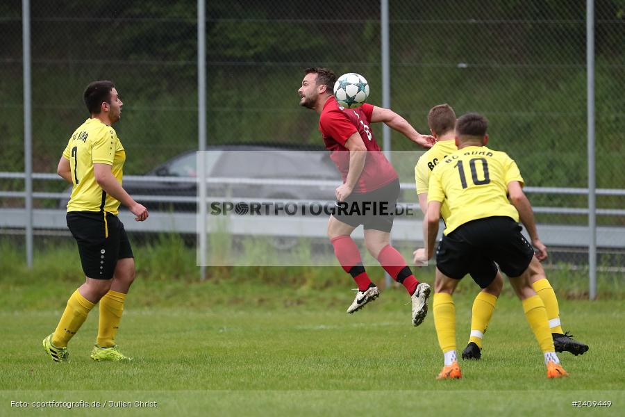 Sportgelände, Aura im Sinngrund, 17.05.2024, sport, action, BFV, Fussball, Mai 2024, Kreisklasse Würzburg Gr. 3, TUS, BCA, TuS Frammersbach II, BSC Aura - Bild-ID: 2409449