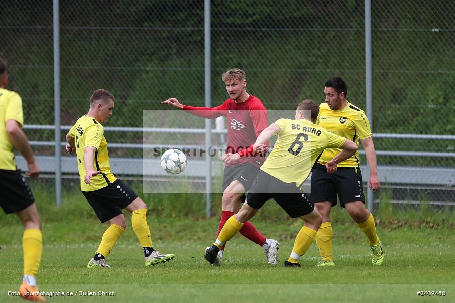 Sportgelände, Aura im Sinngrund, 17.05.2024, sport, action, BFV, Fussball, Mai 2024, Kreisklasse Würzburg Gr. 3, TUS, BCA, TuS Frammersbach II, BSC Aura - Bild-ID: 2409450 Sportgelände, Aura im Sinngrund, 17.05.2024, sport, action, BFV, Fussball, Mai 2024, Kreisklasse Würzburg Gr. 3, TUS, BCA, TuS Frammersbach II, BSC Aura - Bild-ID: 2409450