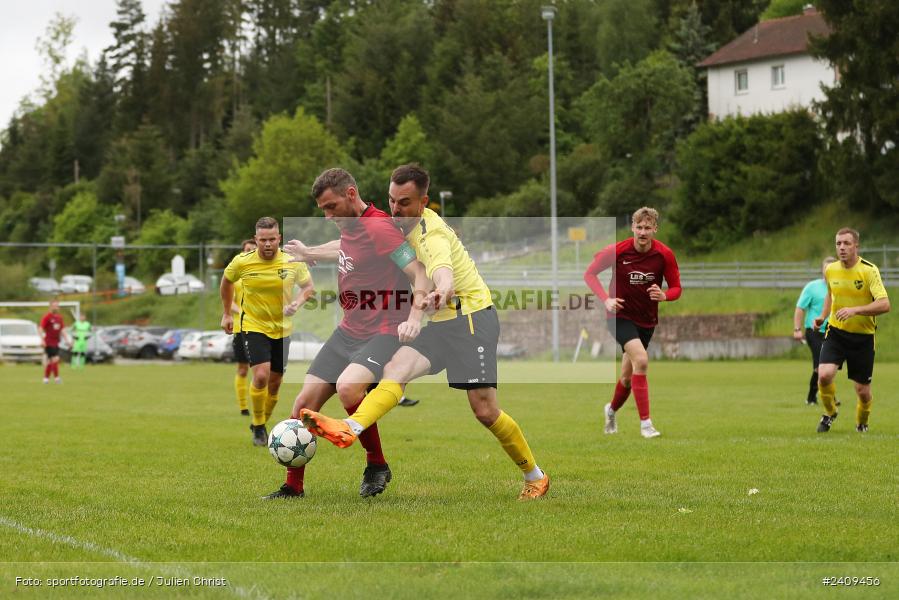 Sportgelände, Aura im Sinngrund, 17.05.2024, sport, action, BFV, Fussball, Mai 2024, Kreisklasse Würzburg Gr. 3, TUS, BCA, TuS Frammersbach II, BSC Aura - Bild-ID: 2409456