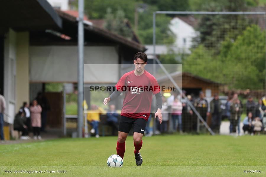 Sportgelände, Aura im Sinngrund, 17.05.2024, sport, action, BFV, Fussball, Mai 2024, Kreisklasse Würzburg Gr. 3, TUS, BCA, TuS Frammersbach II, BSC Aura - Bild-ID: 2409458