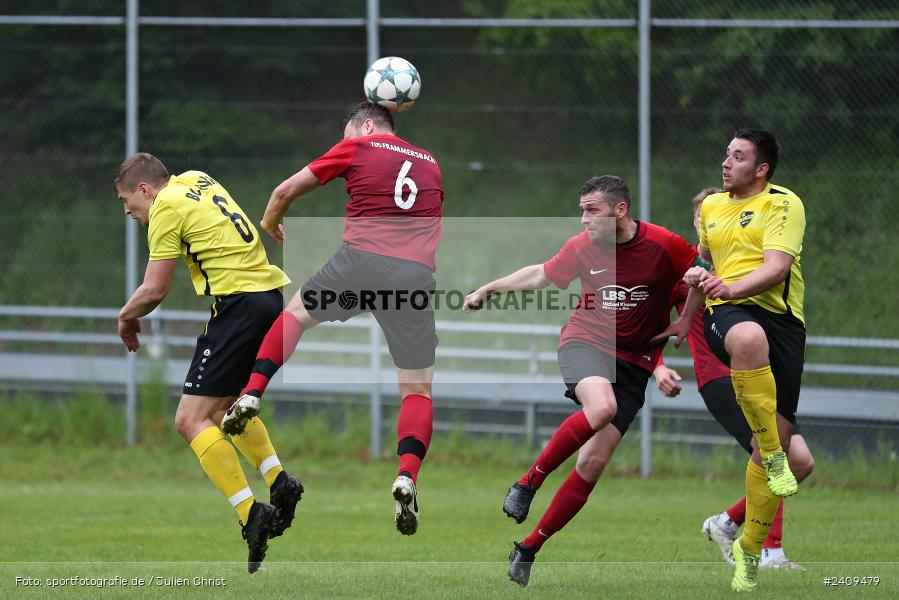Sportgelände, Aura im Sinngrund, 17.05.2024, sport, action, BFV, Fussball, Mai 2024, Kreisklasse Würzburg Gr. 3, TUS, BCA, TuS Frammersbach II, BSC Aura - Bild-ID: 2409479
