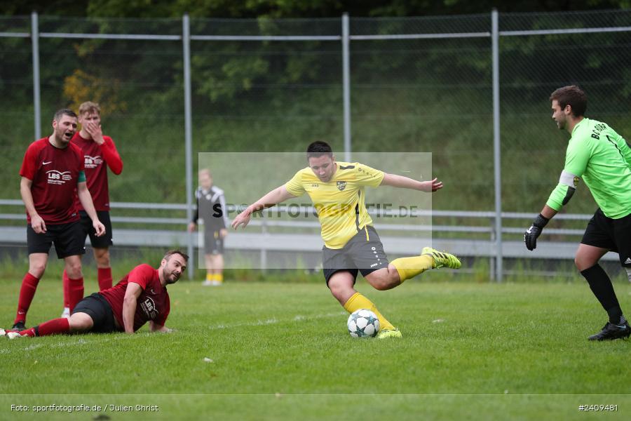 Sportgelände, Aura im Sinngrund, 17.05.2024, sport, action, BFV, Fussball, Mai 2024, Kreisklasse Würzburg Gr. 3, TUS, BCA, TuS Frammersbach II, BSC Aura - Bild-ID: 2409481