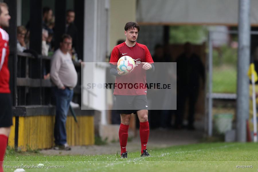 Sportgelände, Aura im Sinngrund, 17.05.2024, sport, action, BFV, Fussball, Mai 2024, Kreisklasse Würzburg Gr. 3, TUS, BCA, TuS Frammersbach II, BSC Aura - Bild-ID: 2409495