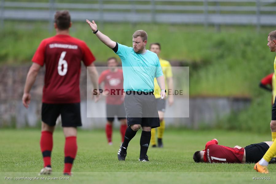 Sportgelände, Aura im Sinngrund, 17.05.2024, sport, action, BFV, Fussball, Mai 2024, Kreisklasse Würzburg Gr. 3, TUS, BCA, TuS Frammersbach II, BSC Aura - Bild-ID: 2409503