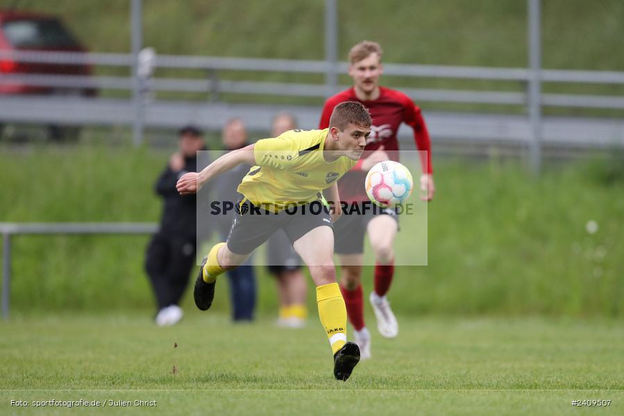 Sportgelände, Aura im Sinngrund, 17.05.2024, sport, action, BFV, Fussball, Mai 2024, Kreisklasse Würzburg Gr. 3, TUS, BCA, TuS Frammersbach II, BSC Aura - Bild-ID: 2409507