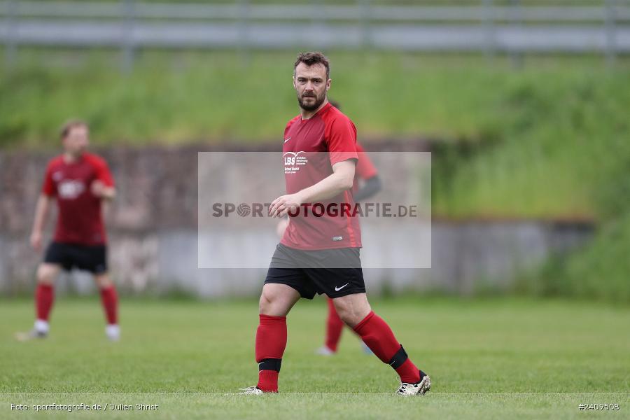 Sportgelände, Aura im Sinngrund, 17.05.2024, sport, action, BFV, Fussball, Mai 2024, Kreisklasse Würzburg Gr. 3, TUS, BCA, TuS Frammersbach II, BSC Aura - Bild-ID: 2409508