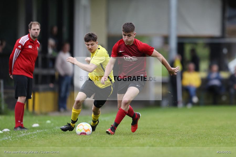 Sportgelände, Aura im Sinngrund, 17.05.2024, sport, action, BFV, Fussball, Mai 2024, Kreisklasse Würzburg Gr. 3, TUS, BCA, TuS Frammersbach II, BSC Aura - Bild-ID: 2409512