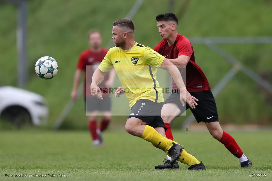 Sportgelände, Aura im Sinngrund, 17.05.2024, sport, action, BFV, Fussball, Mai 2024, Kreisklasse Würzburg Gr. 3, TUS, BCA, TuS Frammersbach II, BSC Aura - Bild-ID: 2409529