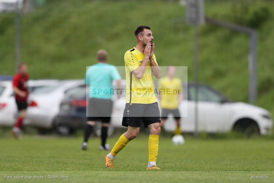 Sportgelände, Aura im Sinngrund, 17.05.2024, sport, action, BFV, Fussball, Mai 2024, Kreisklasse Würzburg Gr. 3, TUS, BCA, TuS Frammersbach II, BSC Aura - Bild-ID: 2409536