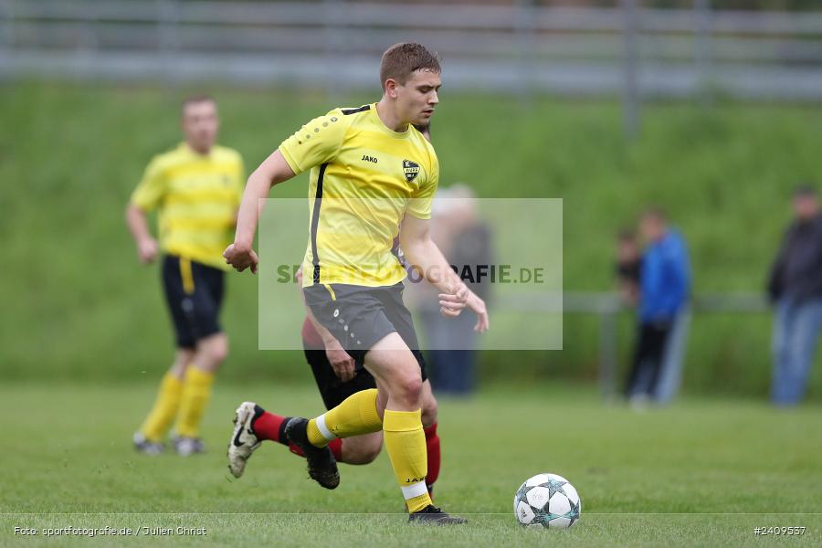 Sportgelände, Aura im Sinngrund, 17.05.2024, sport, action, BFV, Fussball, Mai 2024, Kreisklasse Würzburg Gr. 3, TUS, BCA, TuS Frammersbach II, BSC Aura - Bild-ID: 2409537