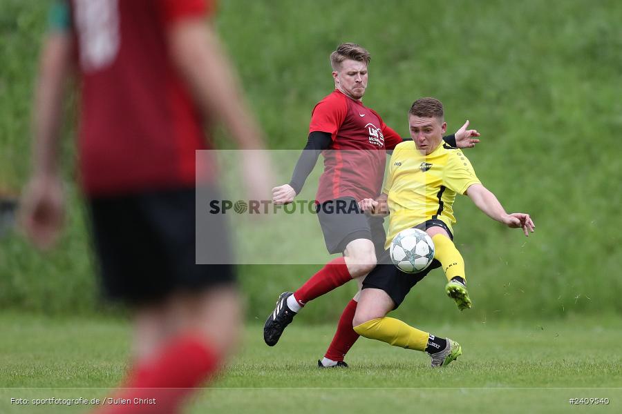 Sportgelände, Aura im Sinngrund, 17.05.2024, sport, action, BFV, Fussball, Mai 2024, Kreisklasse Würzburg Gr. 3, TUS, BCA, TuS Frammersbach II, BSC Aura - Bild-ID: 2409540