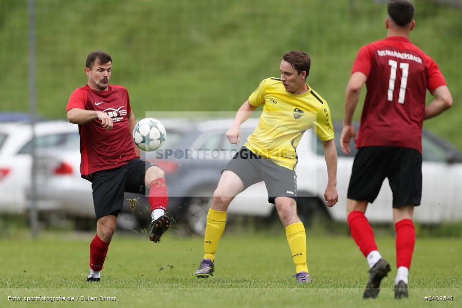 Sportgelände, Aura im Sinngrund, 17.05.2024, sport, action, BFV, Fussball, Mai 2024, Kreisklasse Würzburg Gr. 3, TUS, BCA, TuS Frammersbach II, BSC Aura - Bild-ID: 2409541