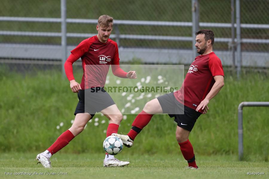 Sportgelände, Aura im Sinngrund, 17.05.2024, sport, action, BFV, Fussball, Mai 2024, Kreisklasse Würzburg Gr. 3, TUS, BCA, TuS Frammersbach II, BSC Aura - Bild-ID: 2409549