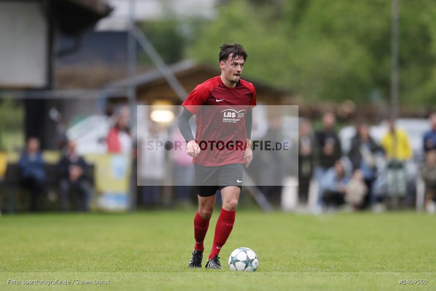 Sportgelände, Aura im Sinngrund, 17.05.2024, sport, action, BFV, Fussball, Mai 2024, Kreisklasse Würzburg Gr. 3, TUS, BCA, TuS Frammersbach II, BSC Aura - Bild-ID: 2409550