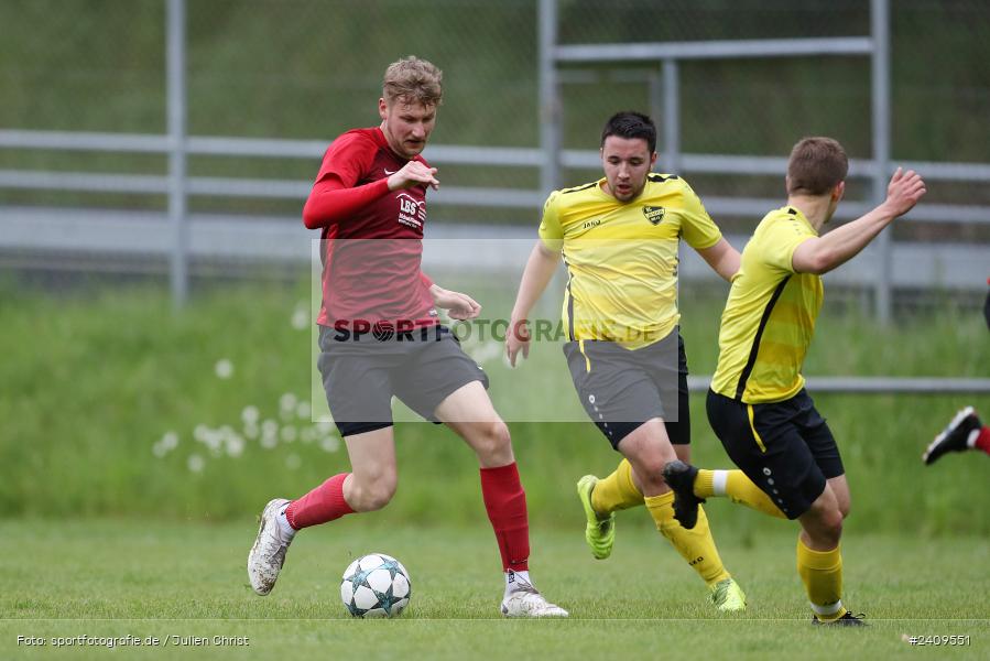 Sportgelände, Aura im Sinngrund, 17.05.2024, sport, action, BFV, Fussball, Mai 2024, Kreisklasse Würzburg Gr. 3, TUS, BCA, TuS Frammersbach II, BSC Aura - Bild-ID: 2409551