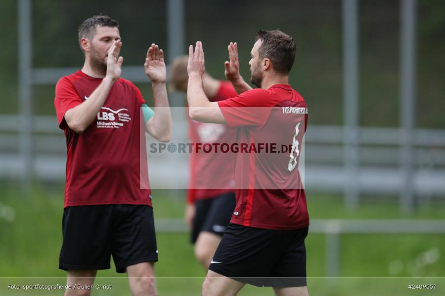Sportgelände, Aura im Sinngrund, 17.05.2024, sport, action, BFV, Fussball, Mai 2024, Kreisklasse Würzburg Gr. 3, TUS, BCA, TuS Frammersbach II, BSC Aura - Bild-ID: 2409557