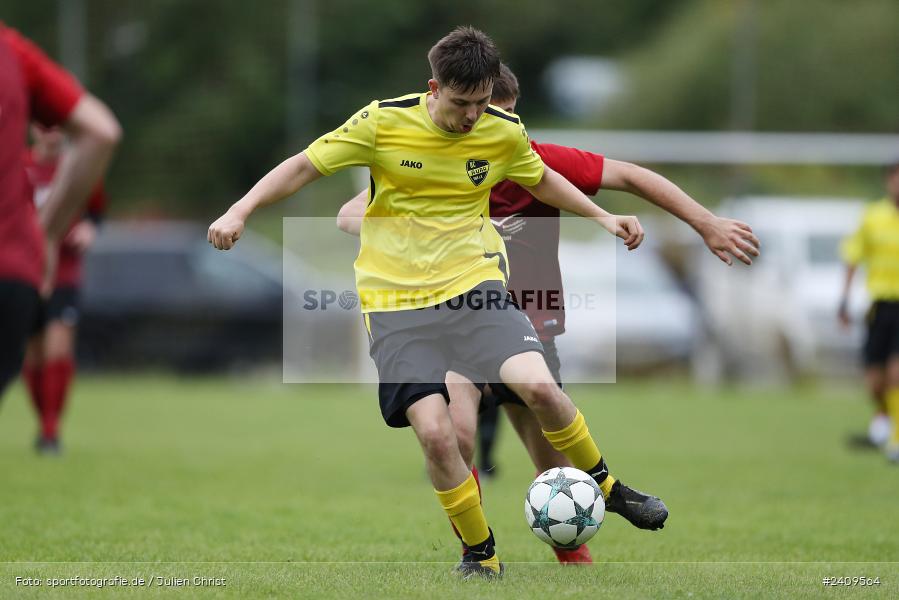 Sportgelände, Aura im Sinngrund, 17.05.2024, sport, action, BFV, Fussball, Mai 2024, Kreisklasse Würzburg Gr. 3, TUS, BCA, TuS Frammersbach II, BSC Aura - Bild-ID: 2409564