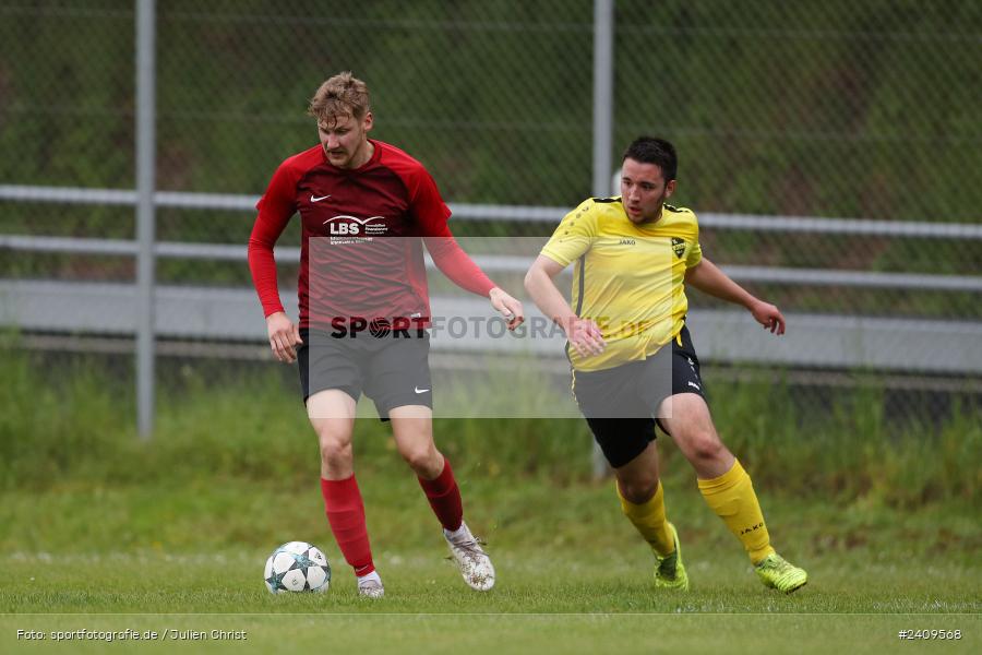 Sportgelände, Aura im Sinngrund, 17.05.2024, sport, action, BFV, Fussball, Mai 2024, Kreisklasse Würzburg Gr. 3, TUS, BCA, TuS Frammersbach II, BSC Aura - Bild-ID: 2409568