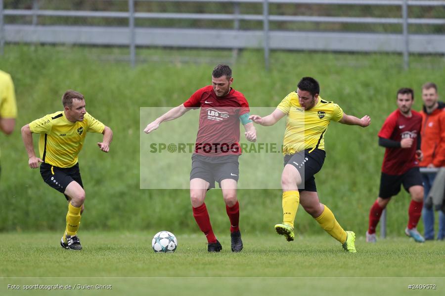 Sportgelände, Aura im Sinngrund, 17.05.2024, sport, action, BFV, Fussball, Mai 2024, Kreisklasse Würzburg Gr. 3, TUS, BCA, TuS Frammersbach II, BSC Aura - Bild-ID: 2409572