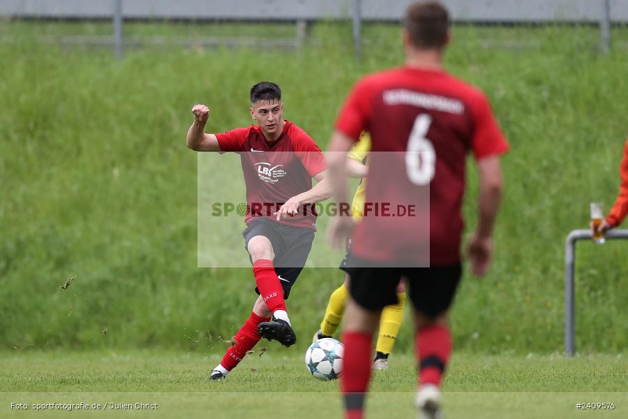 Sportgelände, Aura im Sinngrund, 17.05.2024, sport, action, BFV, Fussball, Mai 2024, Kreisklasse Würzburg Gr. 3, TUS, BCA, TuS Frammersbach II, BSC Aura - Bild-ID: 2409576