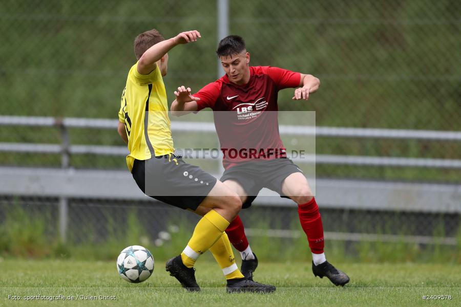 Sportgelände, Aura im Sinngrund, 17.05.2024, sport, action, BFV, Fussball, Mai 2024, Kreisklasse Würzburg Gr. 3, TUS, BCA, TuS Frammersbach II, BSC Aura - Bild-ID: 2409578 Sportgelände, Aura im Sinngrund, 17.05.2024, sport, action, BFV, Fussball, Mai 2024, Kreisklasse Würzburg Gr. 3, TUS, BCA, TuS Frammersbach II, BSC Aura - Bild-ID: 2409578