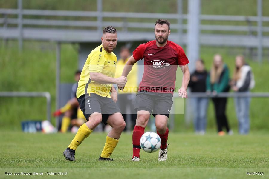 Sportgelände, Aura im Sinngrund, 17.05.2024, sport, action, BFV, Fussball, Mai 2024, Kreisklasse Würzburg Gr. 3, TUS, BCA, TuS Frammersbach II, BSC Aura - Bild-ID: 2409582