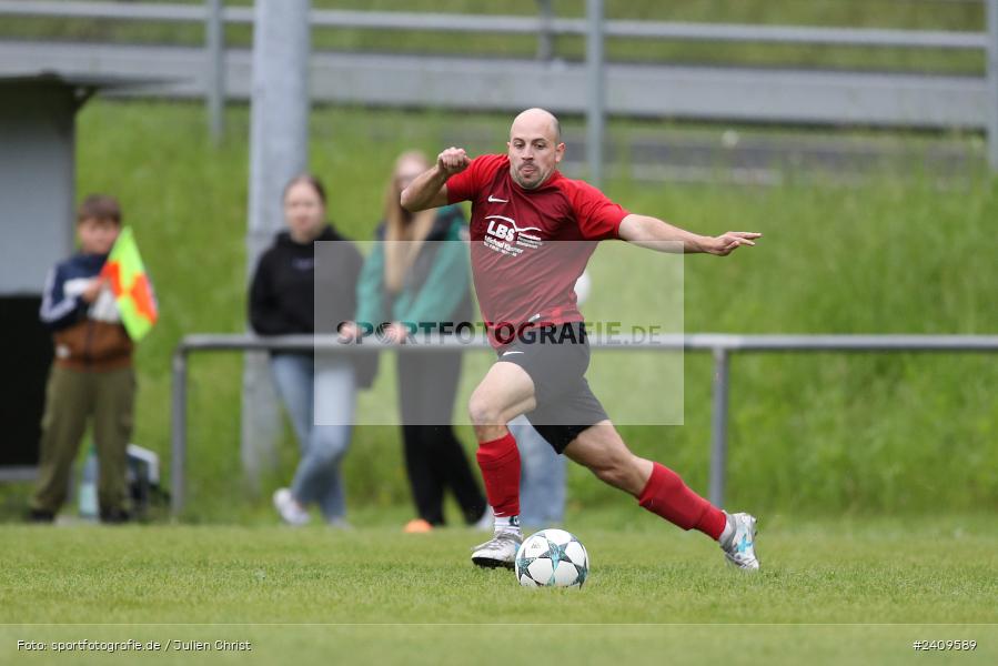 Sportgelände, Aura im Sinngrund, 17.05.2024, sport, action, BFV, Fussball, Mai 2024, Kreisklasse Würzburg Gr. 3, TUS, BCA, TuS Frammersbach II, BSC Aura - Bild-ID: 2409589 Sportgelände, Aura im Sinngrund, 17.05.2024, sport, action, BFV, Fussball, Mai 2024, Kreisklasse Würzburg Gr. 3, TUS, BCA, TuS Frammersbach II, BSC Aura - Bild-ID: 2409589
